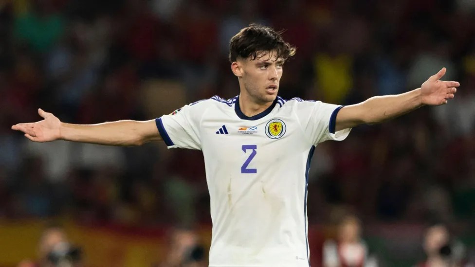 Injury Rules Scotland's Aaron Hickey Out of Euro 2024 - Socceronlinew