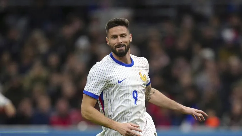 Olivier Giroud Announces Retirement from French National Team Post Euro 2024 - Socceronlinew