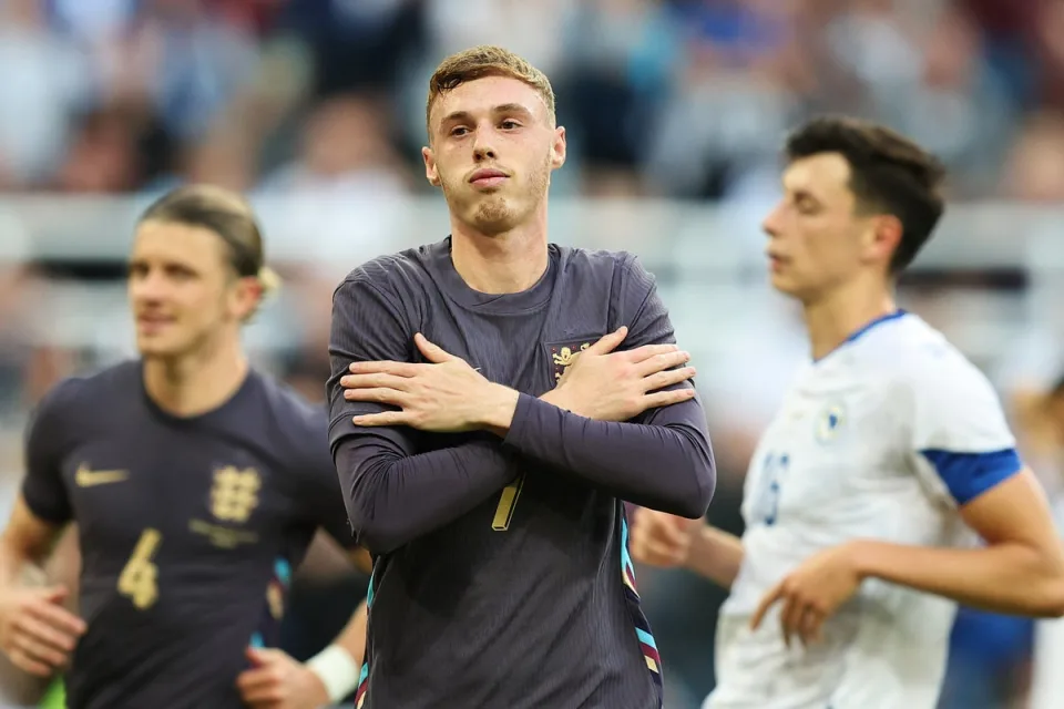 Cole Palmer's Debut Goal Spurs England to Victory Over Bosnia in Euro 2024 Warmup - Socceronlinew