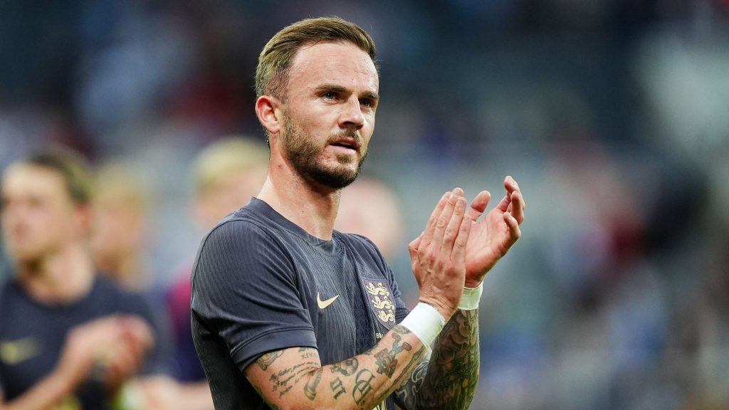 James Maddison Left Out of England's Final Euro 2024 Squad - Socceronlinew