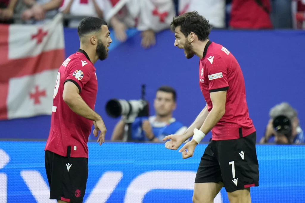 Georgia Makes History by Defeating Portugal, Reaches Euro Knockouts - Socceronlinew